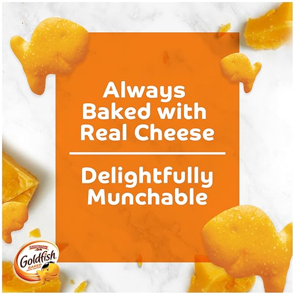 GOLDFISH DYNAMIC DUO VARIETY PACK, COLORS CHEDDAR & FLAVOR BLASTED XTRA CHEDDAR, SNACK PACKS, 20 CT