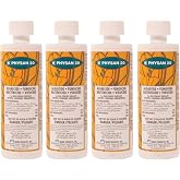 Hydrofarm Physan 20 Disinfectant Fungicide Virucide Algaecide Concentrate Cleaner for Hard Surfaces, Plants, Exteriors, Fountains, 16 Ounces (4 Pack)