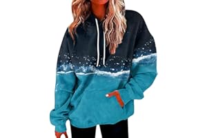 slqdgmryz Oversized Hoodies for Women Plus Size Drawstring Graphic Hoodie Loose Preppy Sweatshirt with Pocket Womens Pullover