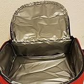 JUNDUN Bolsa Térmica con Bolso Accesorio para Llevar Cubiertos ...