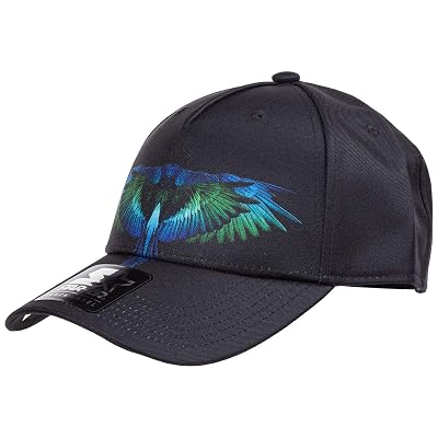 MARCELO BURLON Men Wings Baseball Cap Nero