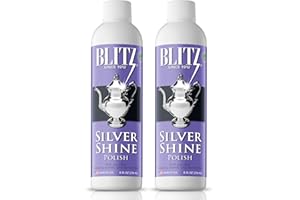 Blitz 20633 Silver Shine Liquid Polish, 2 Pack