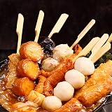 Lanjue 200 Pack Bamboo Skewers 9cm Flat Handles for Barbecue Fruit Burgers view 2