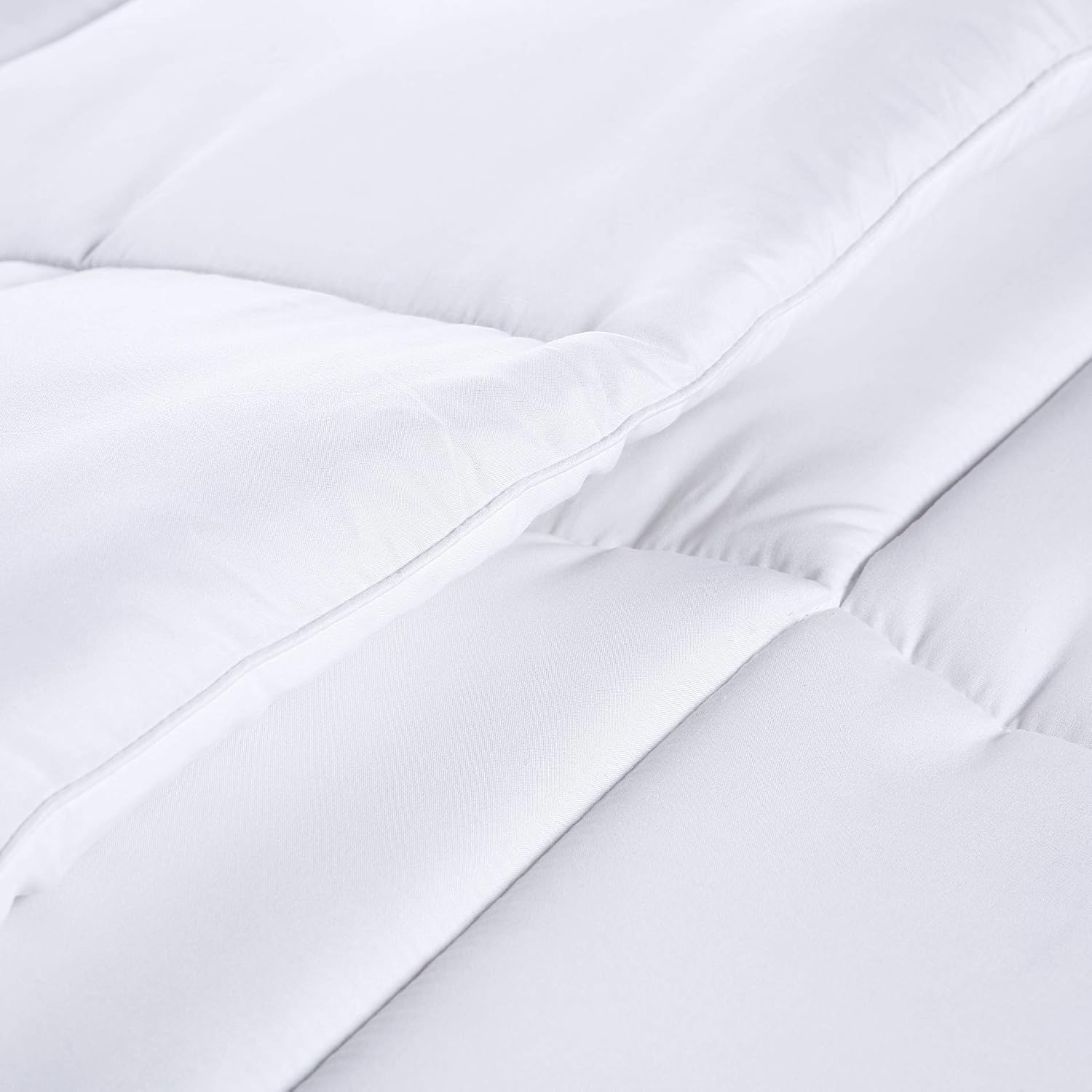 Utopia Bedding Comforter Duvet Insert - Quilted Comforter with Corner Tabs - Box Stitched Down Alternative Comforter (King, White): Home & Kitchen