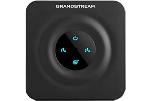 Grandstream GS-HT802 2 Port Analog Telephone Adapter VoIP Phone & Device, Black