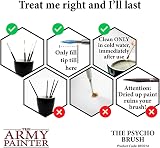 The Army Painter Psycho Brush Detail Paint Brush Rothmarder Sable Hair view 5