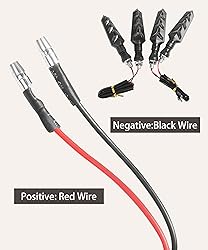 RACOONA 4PCS Motorcycle Turn Signals,Motorcycle