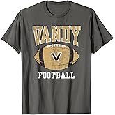 Vanderbilt University Commodores Football Ball T-Shirt
