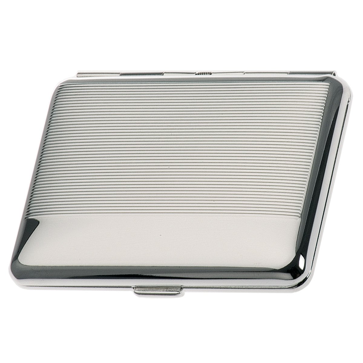 SILBERKANNE Hamburg Double Sided Cigarette Case 6.5 x 9.5 cm Silver-Plated in Premium Workman