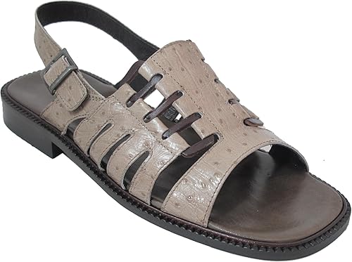 mens designer leather sandals