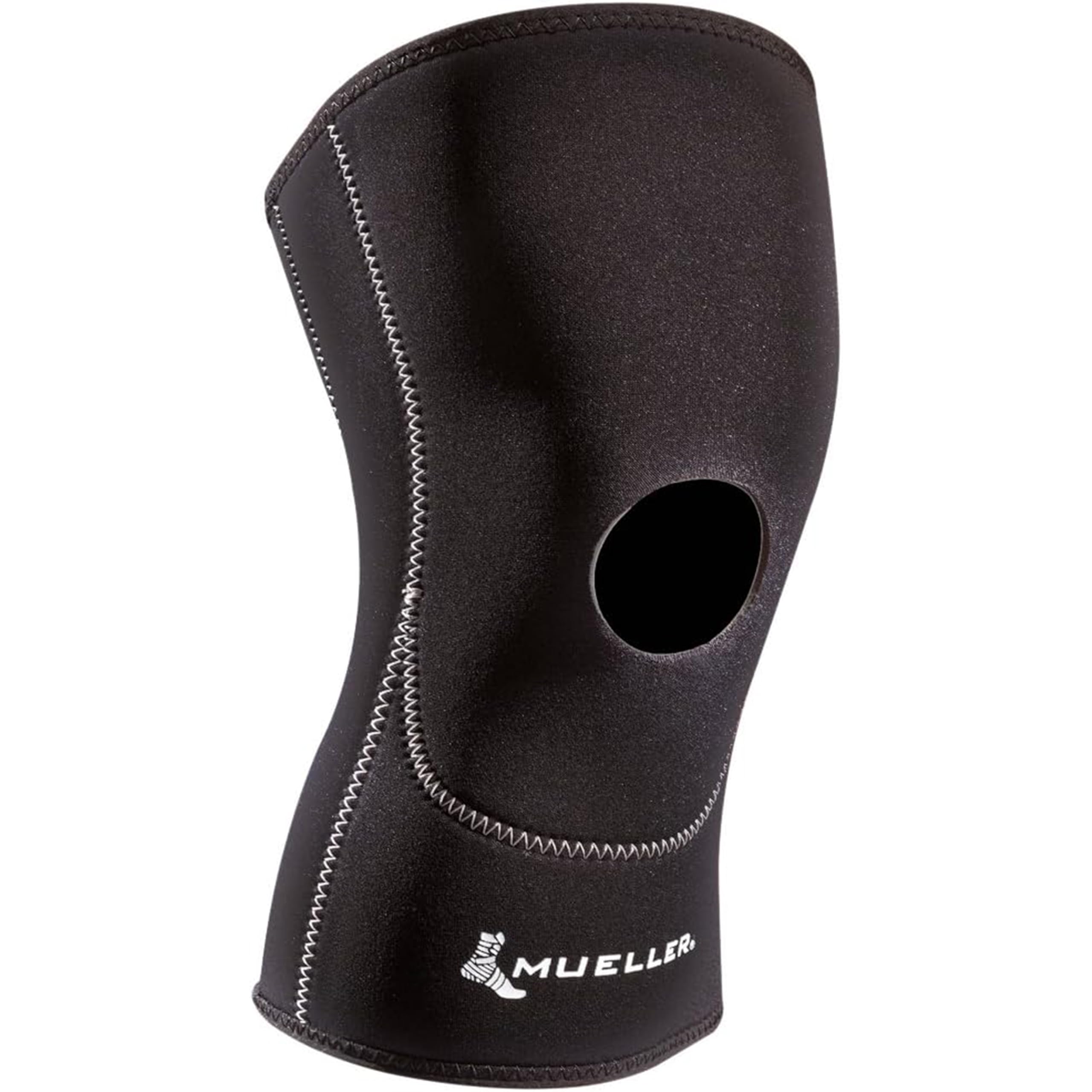 MUELLER Open Patella Knee Sleeve, XL,Black