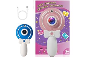 Princess Magic Wand Camera for Girls Age 3-12 | Kids Digital Camera with 48MP Photo & 1080P Video, Selfie Lens, 28 Filters & 