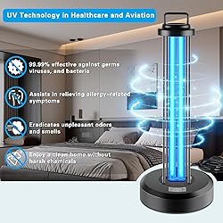 38W UV Light Sanitizer, Ultraviolet Lamp with