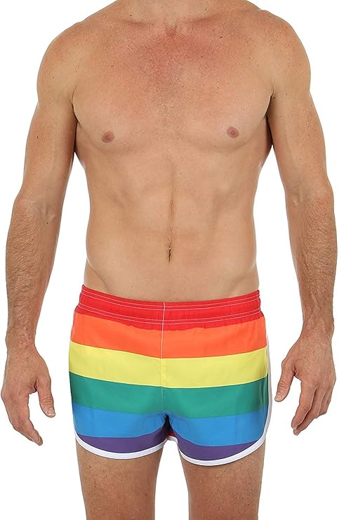 own the run pride shorts