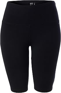 cotton high waist bike short