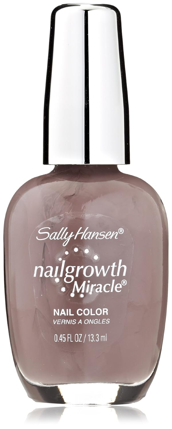 Sally Hansen Nail Growth Miracle, Fearless Fog, 0.45 Fluid Ounce : Nail Polish : Beauty