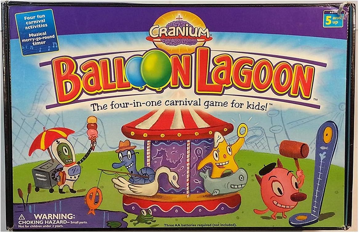 Cranium Balloon Lagoon: The Four In One Carnival Game For Kids