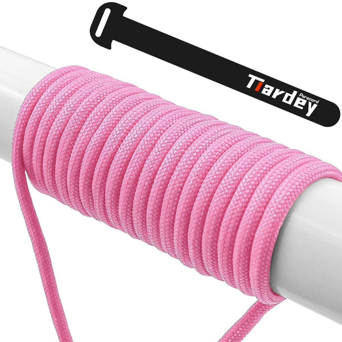 Tiardey PPF-020 Paracord 4mm 100ft (31m) 7 Core Strand,Tear-resistant,Nylon Cord,Mil Spec Type III Paracord,Holds up to 250kg for Outdoor Survival Camping