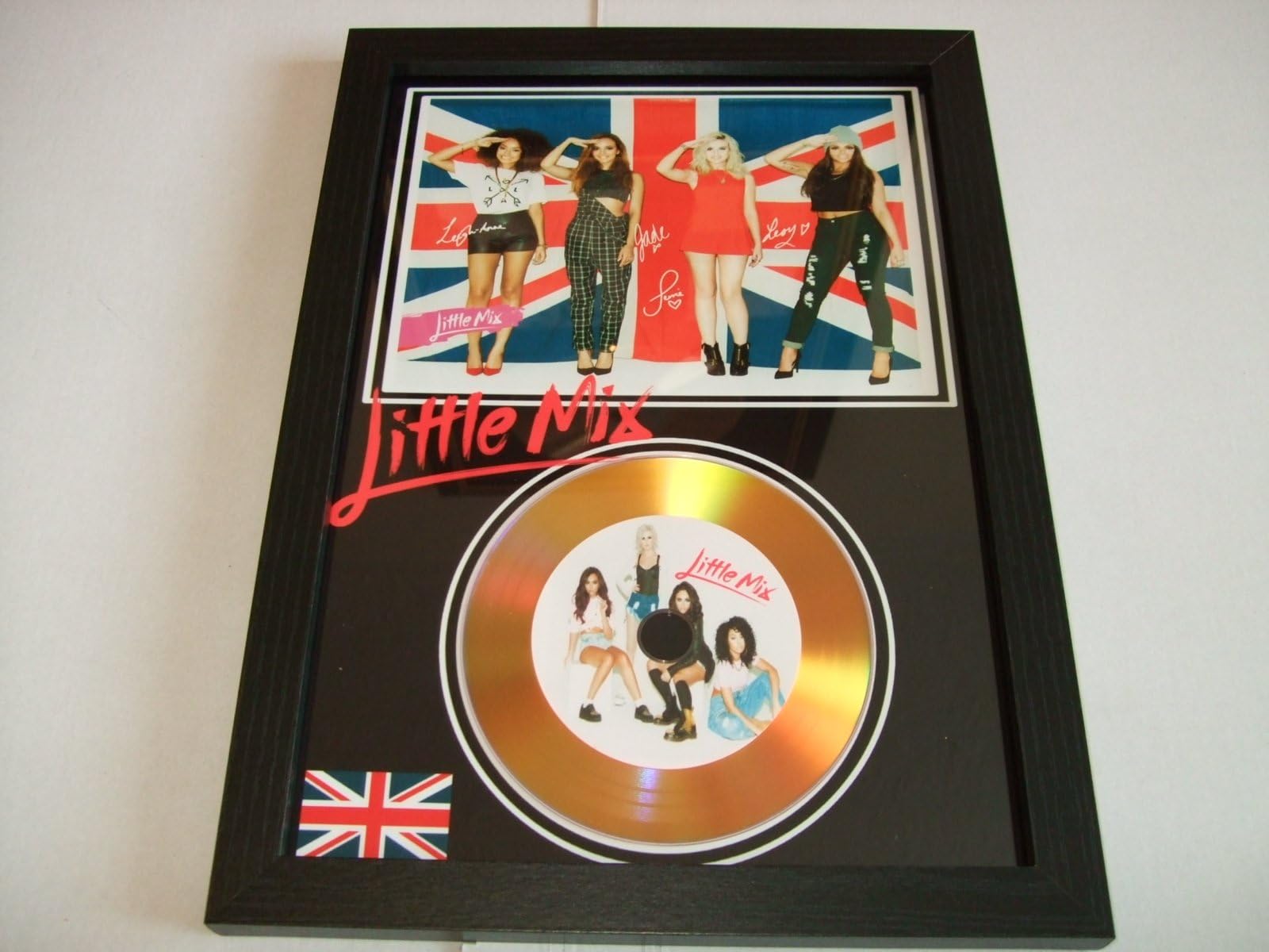 little mix signed gold disc 2