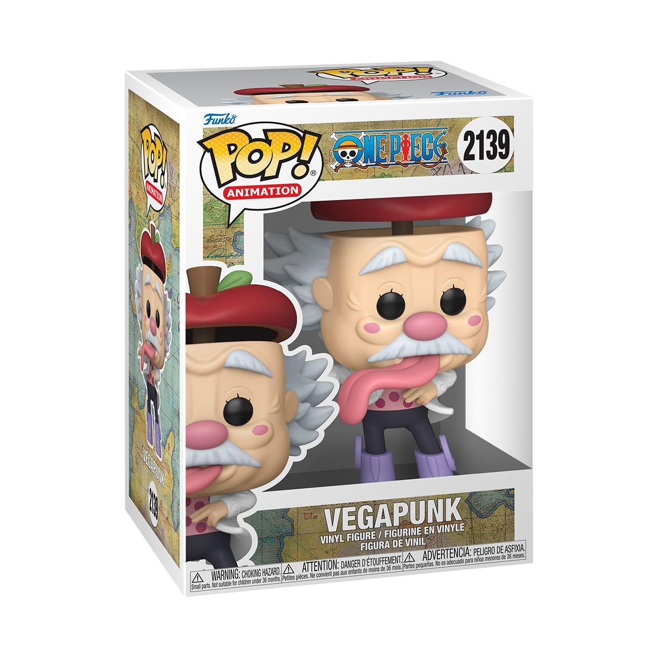 Funko POP! Animation: One Piece - Dr Vegapunk - Collectable Vinyl Figure - Gift Idea - Official Merchandise - Toys For Kids & Adults - Model Figure for Collectors and Display