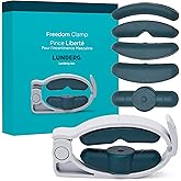 LUNDERG Freedom Clamp - The Most Advanced Incontinence Clamp for Men with Innovative Pro-Hinge for Top-Down Pressure & 5 Diff