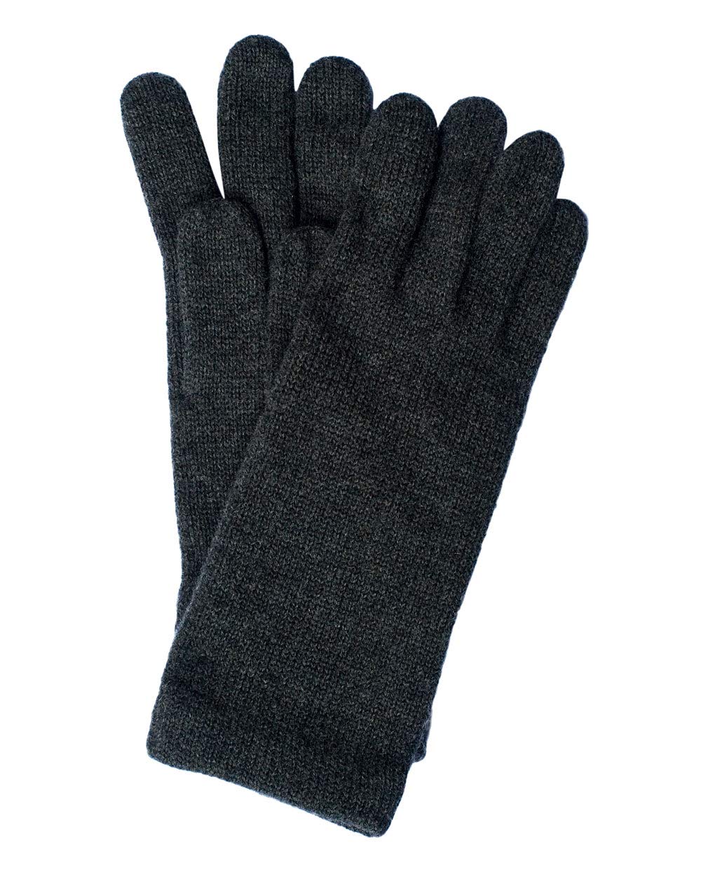 Foster-Natur, Premium women's gloves, roughened, 100% merino wool. - Grey - Large