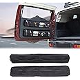Aunginsy 2Pcs Trunk Organizer Compatible with Toyota FJ Cruiser 2007-2024 Rear Tailgate Storage Bag Organizer Back Door Panel Storage Pockets Box Multi-Compartment Oxford Cloth Expansion Accessories
