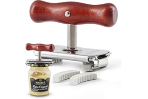 StarBlue Jar Opener for Seniors with Arthritis & Weak Hands – Adjustable Lid Remover Tool for Jars & Bottles – Heavy Duty Sta