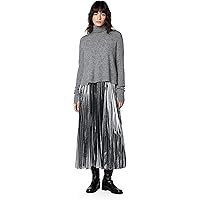 AllSaints Women's Dresses Jinx Pleated Dress Jinx Taupe Brown XS at Amazon  Women's Clothing store