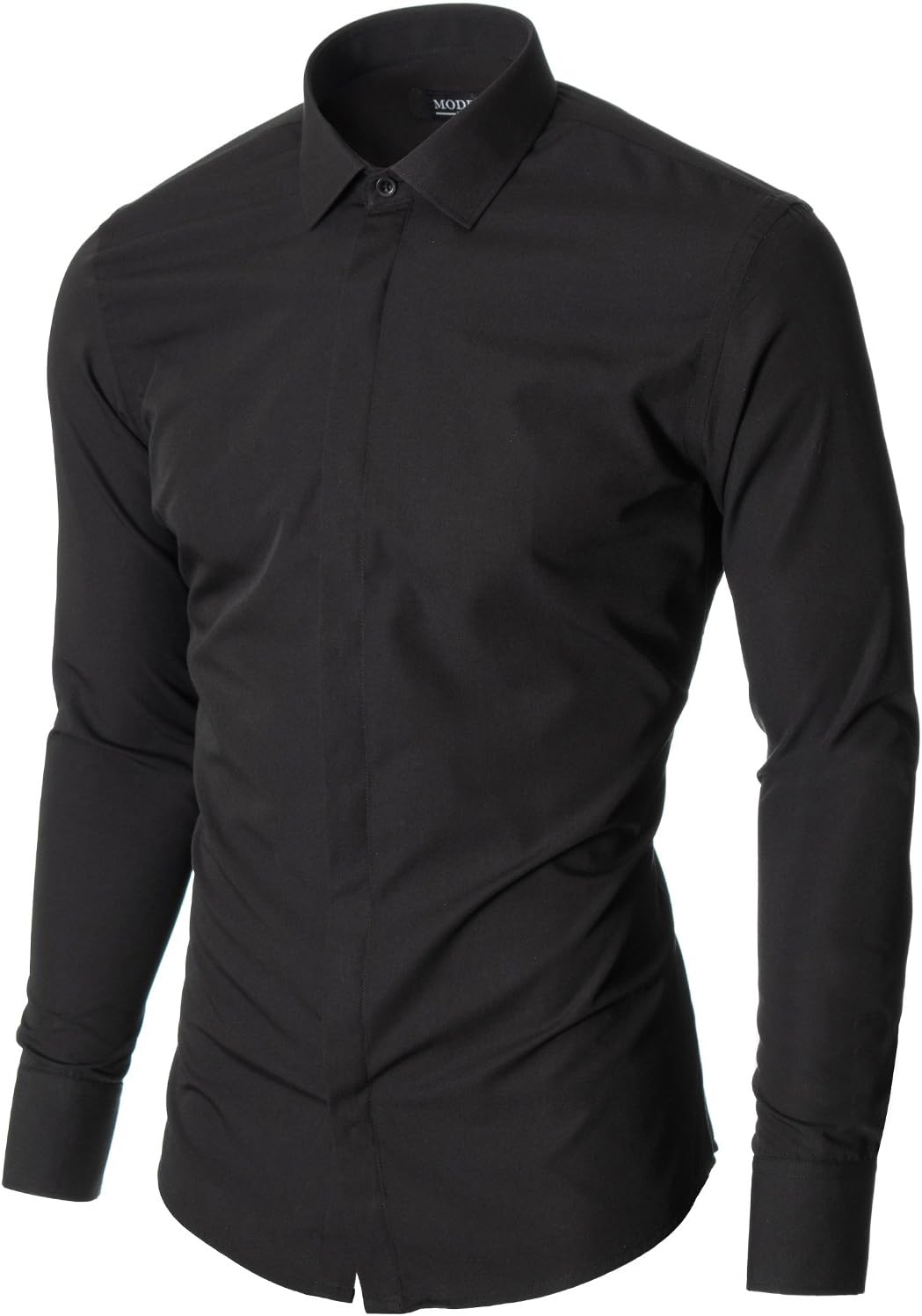 MODERNO - Mens Shirts - Dress Shirt - Formal Shirt - Slim Fit - Long Sleeve (MOD1447LS)