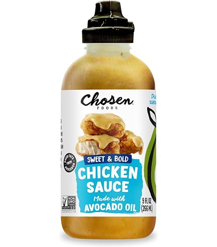 Amazon.com : Chosen Foods Avocado Oil-Based Ranch Salad Dressing and  Marinade, Keto Diet Friendly, Gluten & Dairy Free, Low-Carb Sauce (8 oz) :  Grocery & Gourmet Food