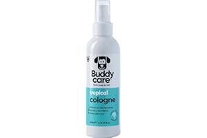 Buddycare Dog Cologne - Tropical - 200ml - Refreshing and Tropical Scented Dog Cologne - Refreshes Between Dog Washes