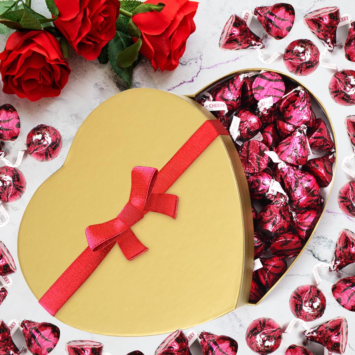 Mua Mother's Day KISSES Cherry Cordial Milk Chocolate Candy for