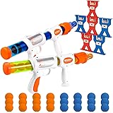 X TOYZ Shooting Game Toy for Kids, Boy Toys Gift for Age 5, 6, 7, 8, 9, 10+ Years Old Kids, Air Blaster Toy Gun, 2 Player & 2