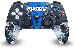 Head Case Designs Officially Licensed Tom Clancy's Rainbow Six Siege Sledge Graphics Vinyl Faceplate Sticker Gaming Skin Decal Cover Compatible With Sony PlayStation 5 PS5 DualSense Controller