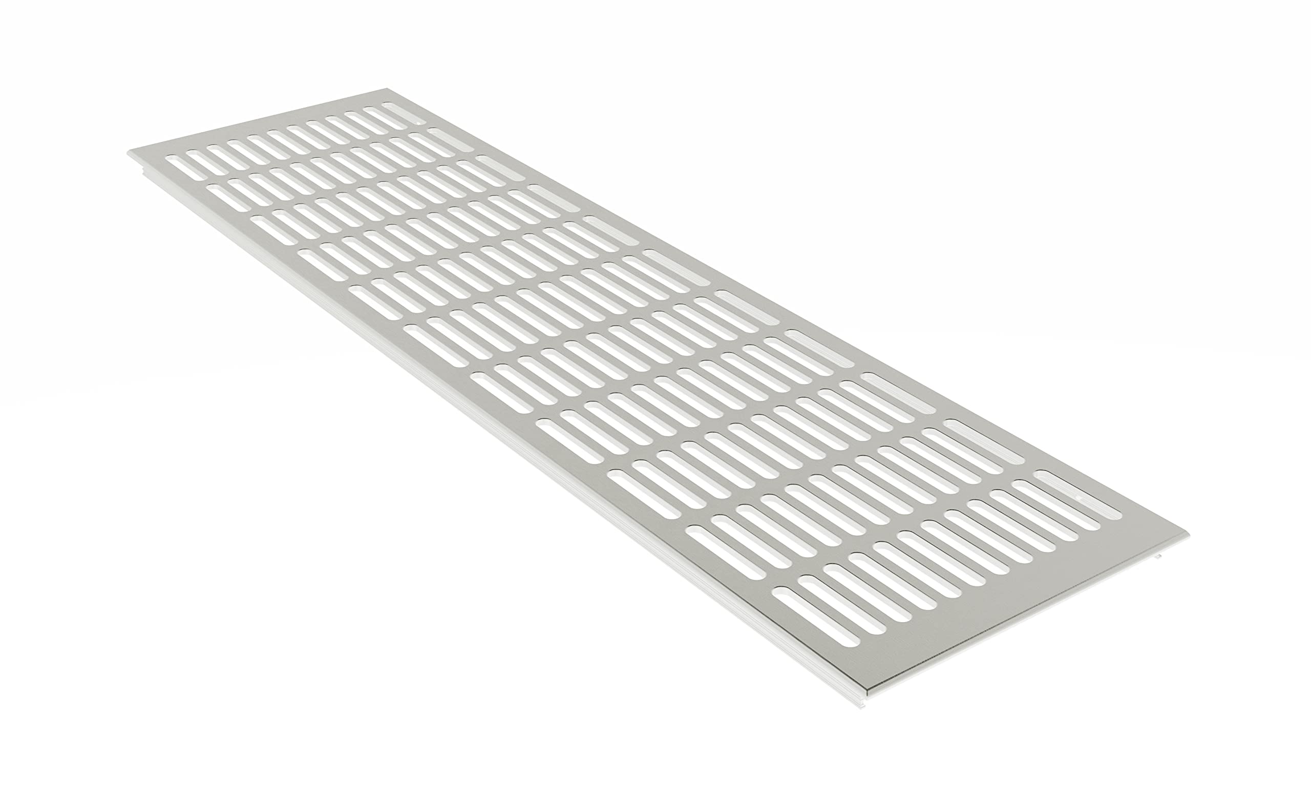 MS Beschläge ® F1 Ventilation Grille Plate Heating Cover 150 mm x 200 mm Various Colours (Silver Anodised