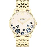 Coach Elliot Women's 2H Quartz Watch - 36mm Stainless Steel Bracelet - Colorful Floral Design - Premium Fashion - Gift for Her