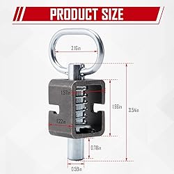 SPARKWHIZ Spring Latch Lock, Weld-On Spring Latch