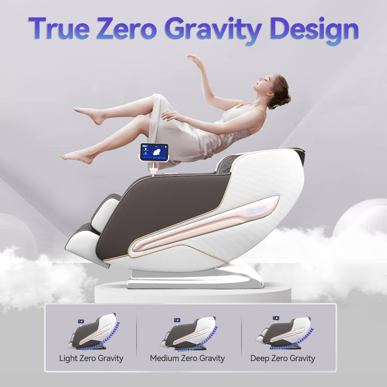 Mua Real Relax Massage Chair, Zero Gravity Full Body SL Track Shiatsu