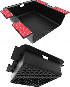 Elevation Shelf - Under Desk Storage Shelf/Desk Organizer, Great for Workstations, Adjustable Stand Up Desks, Gaming Battle Stations