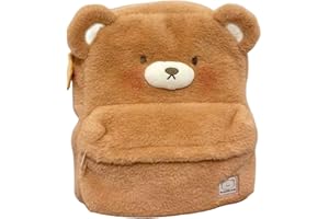 Plush Backpack Large Capacity Kawaii Bear Backpack for School Office Travel