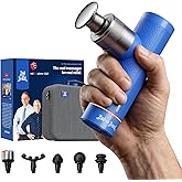BOB AND BRAD A7 Deep Tissue Massage Gun FSA-HSA Eligible, 11mm Amplitude Percussion Massager for Back & Neck Pain Relief, Portable Muscle Recovery Gun with Metal Head, Quiet, Gift for Athletes