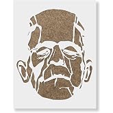 Frankenstein Stencil - Spooky Stencil, Frankenstein Print, Frankenstein Stencil, Halloween Stencil, Halloween Stencils