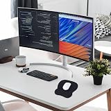 EooCoo Memory Foam Mouse Pad Wrist Support, Ergonomic 23x19 cm, Non-Slip view 9