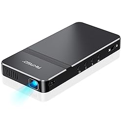 AKASO Mini Projector, Pocket-Sized DLP Portable