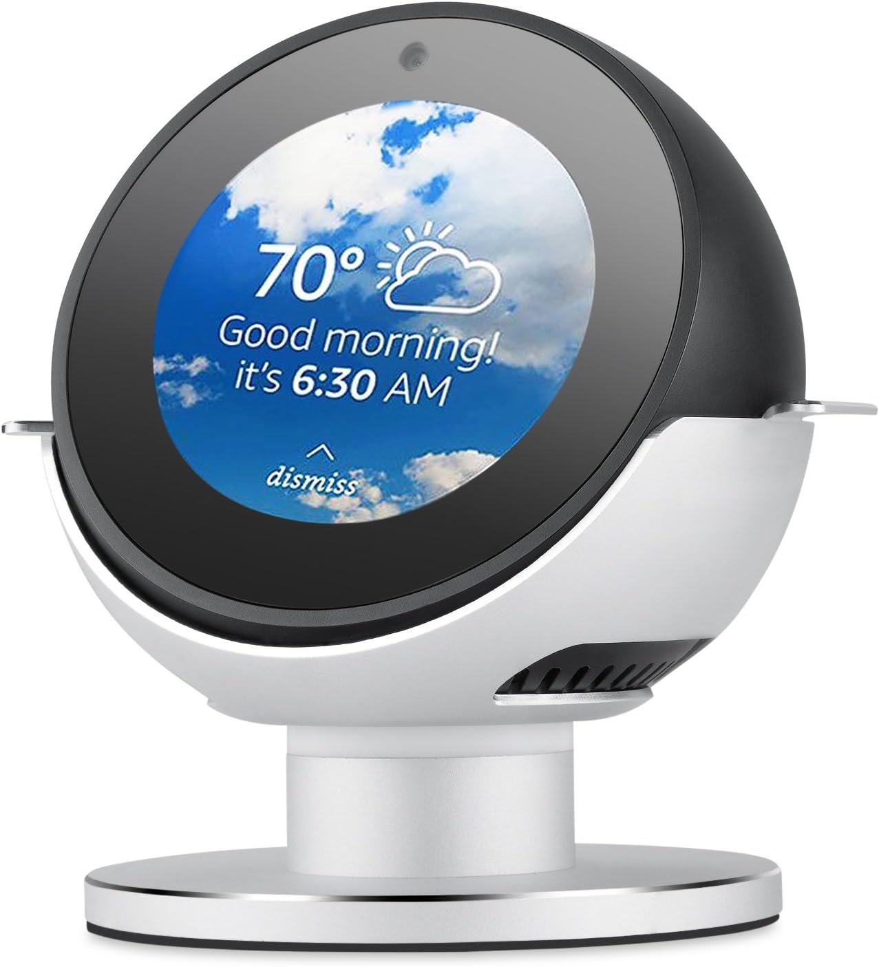 Yocktec Adjustable Stand for Echo Spot Accessories Stand (White)