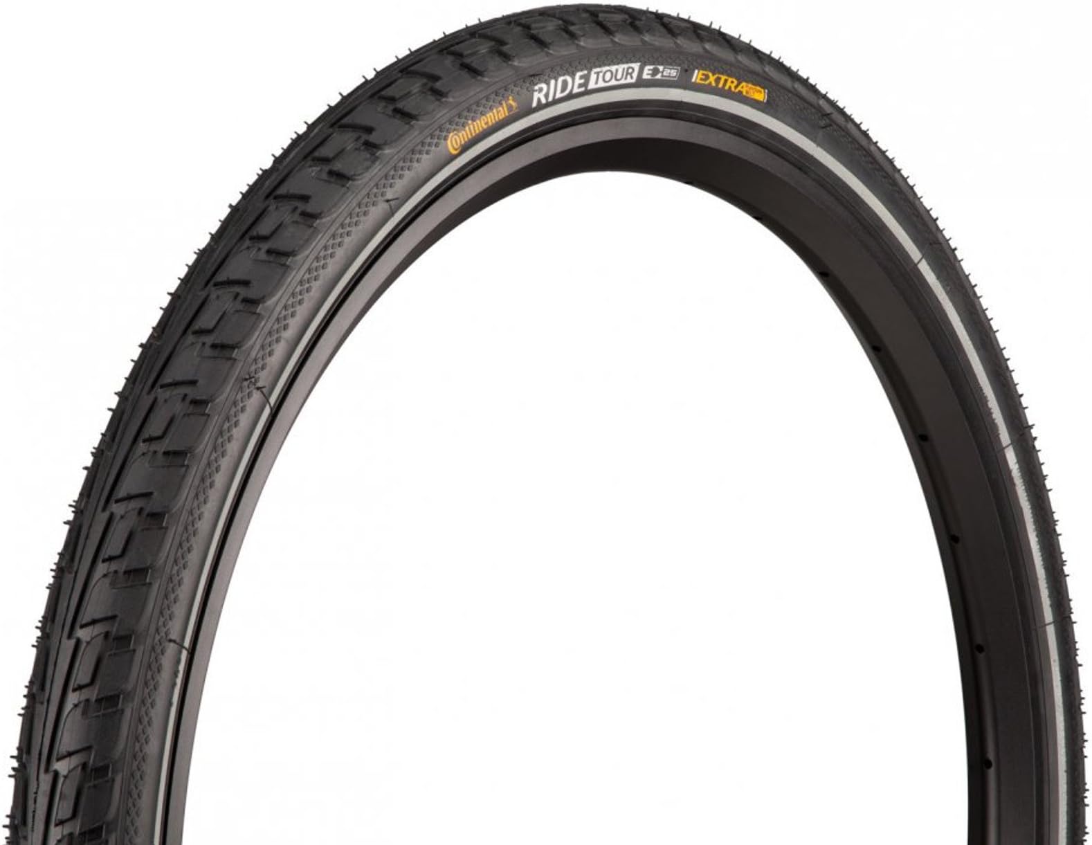 Continental Ride Tour REFLEX 26" x 1.75 Bike Tyres with Presta Tubes (Pair)