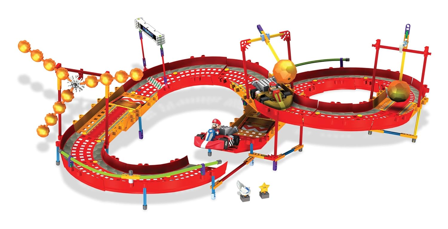 K'NEX Nintendo Mario Kart Wii Mario and Diddy Kong Fire