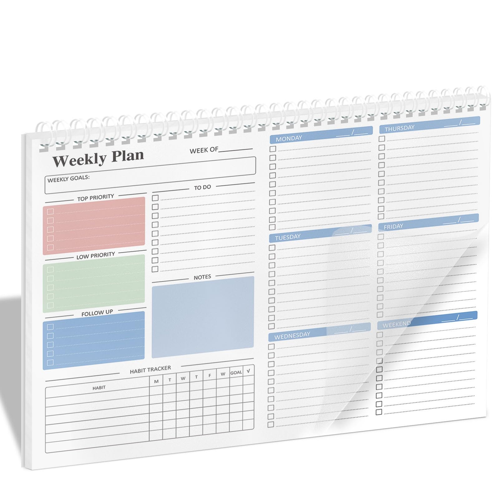 Weekly To Do List Note Pad - To Do List