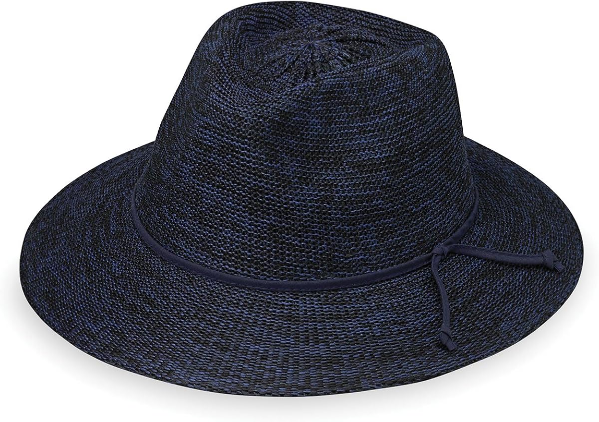Wallaroo Hat Company Women’s Victoria Fedora Sun Hat Packable Designed